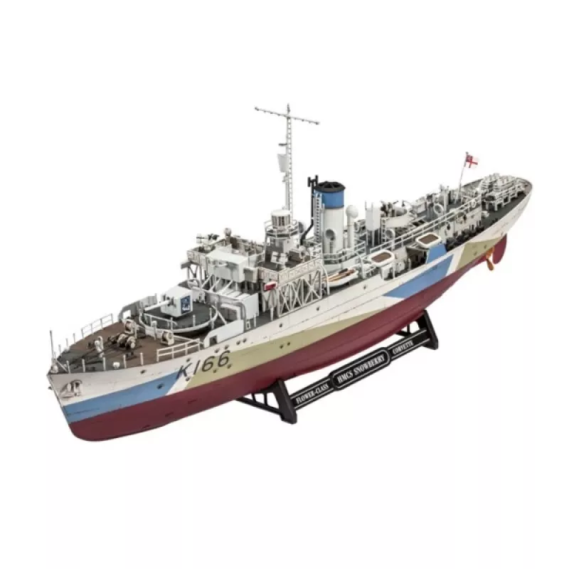 Toy konstruktorius REVELL HMCS Snowberry modelis MR-5132 plastikinės dalys surinkimui