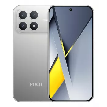 Išmanusis telefonas POCO F8 Pro 12 GB RAM 256 GB atminties Sidabrinis (modelis MZB0M60EU)