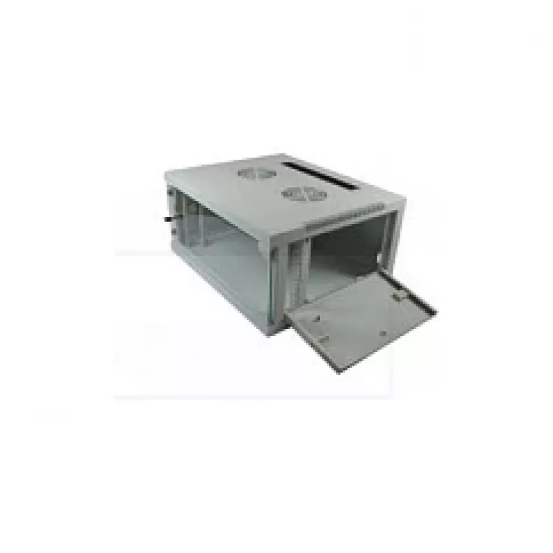 Stovo spinta ALLNET ALL-SMQ5409GRAU 9U laisvai stovinti stelažinė spinta, 50 kg talpa, užrakinta raktu, pilka