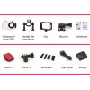 AgfaPhoto Action Cam veiksmo sporto kamera 16 MP 2K Ultra HD CMOS Wi-Fi 58 g (AC7000BK)