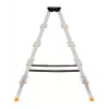 Sulankstomos kopėčios Krause 120410, aliuminio, 6 pakopos, plotis 480 mm, maks. aukštis 105 cm