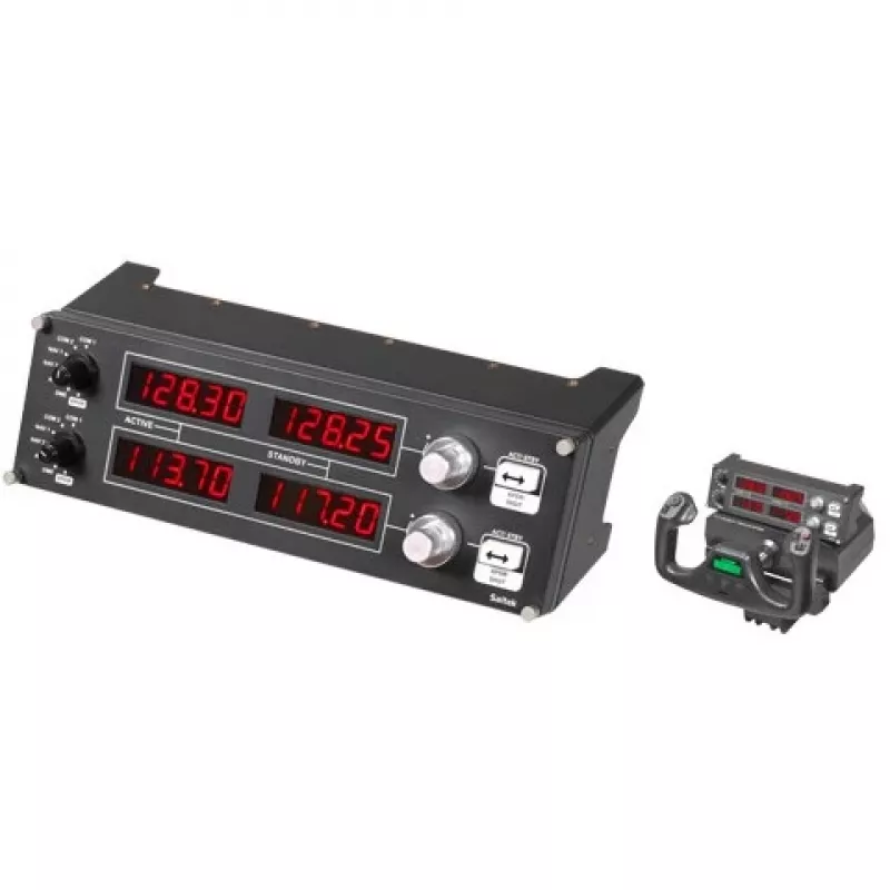 Skrydžio simuliatoriaus skydelis Logitech G G Saitek Pro Flight Radio Panel