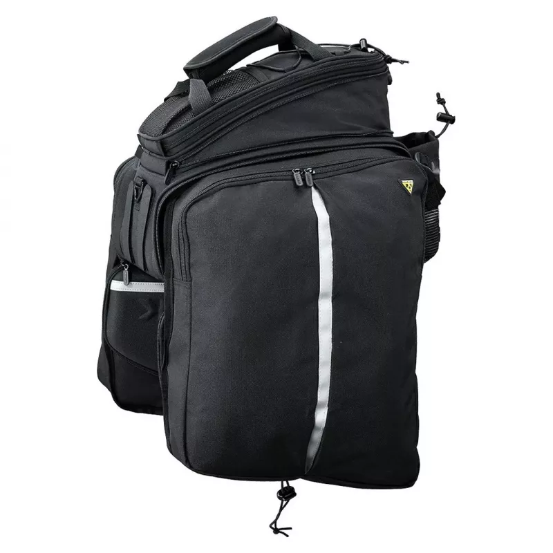 Balno bagažinės krepšys TOPEAK MTS TrunkBag DXP — ant galinės bagažinės tvirtinamas, išplečiamas, suderinamas su šoniniais krepšiais