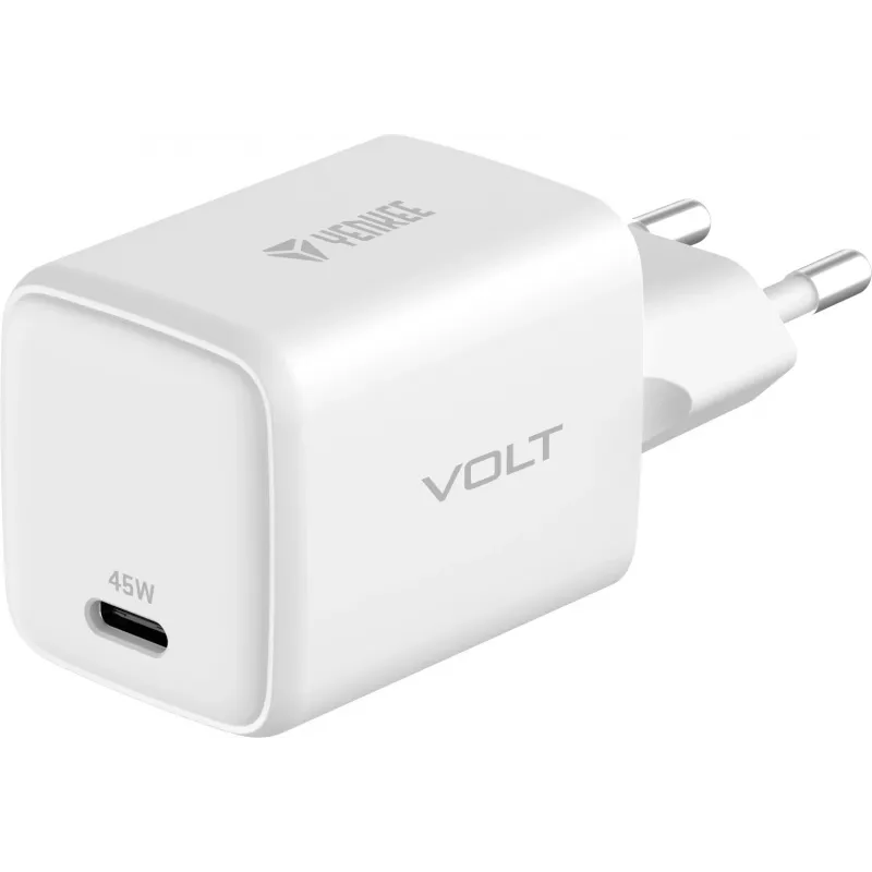USB-C įkroviklis YENKEE G45 VOLT 45W Power Delivery 3.0, 3A išvestis