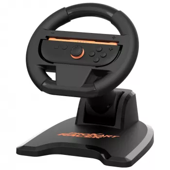 Lenktynių vairas SUBSONIC SA5727-1, skirtas Nintendo Switch – reguliuojamas jautrumas, „Kart Racer“ dizainas