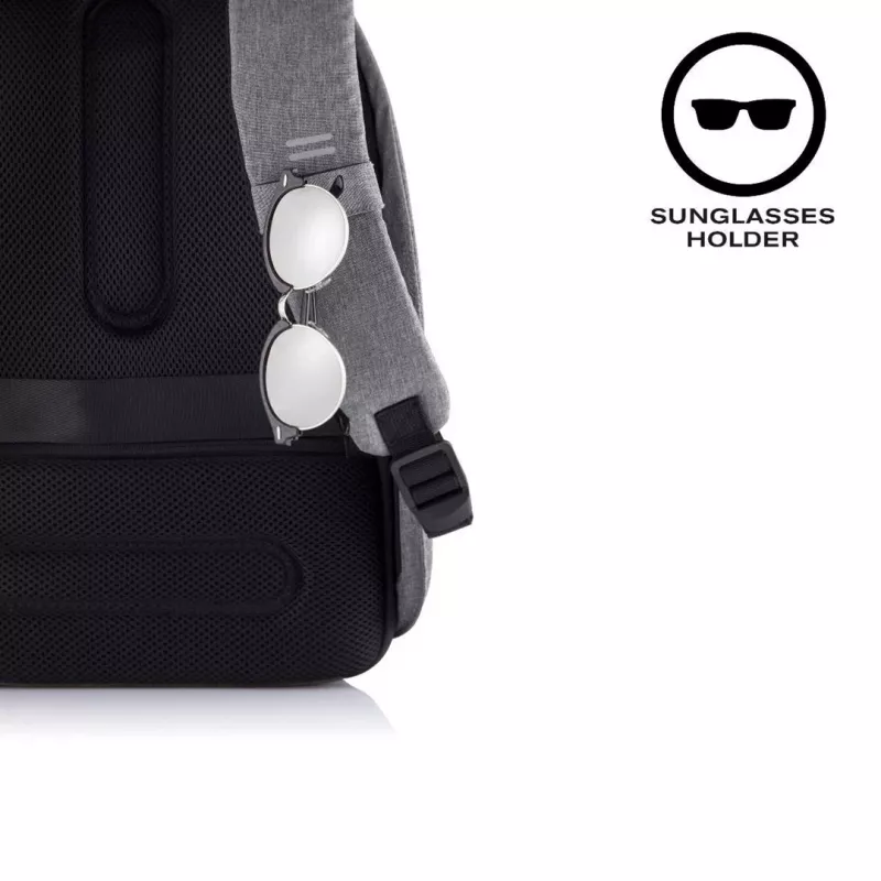 Kuprinė XDDESIGN Bobby Hero Regular – 18 l, antracito spalvos, nešiojamam kompiuteriui iki 32,8 cm (12,9 col.), organizavimo skydelis