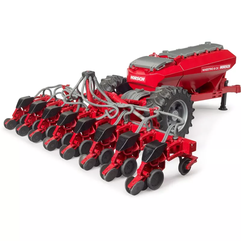 Žaislinis transporto priemonės modelis BRUDER Horsch precizinė sėjamoji Maestro 8CX, mastelio modelio žaidimų rinkinys