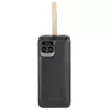 Išorinė baterija Rivacase VA2585 — 30000 mAh LiPo, 2× USB-A + 1× USB-C, pilka, 0,576 kg