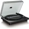 Lenco L-30 Juoda diržinė garso patefono juoda patefono (L-30B)