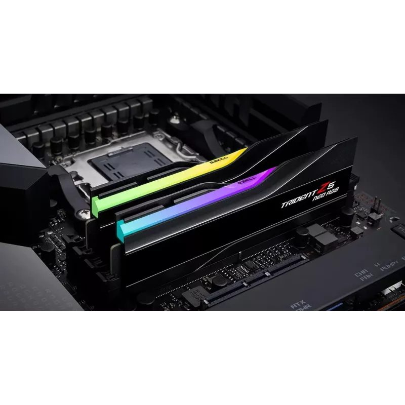 „G.Skill Trident Z5 Neo RGB F5-6000J3244G64GX4-TZ5NR“ atminties modulis 256 GB 4 x 64 GB DDR5 6000 MT/s