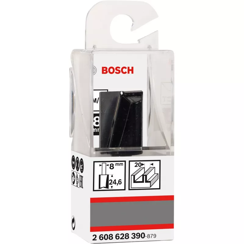 Bosch 2 608 628 390 frezavimo bitė Tiesi bitė 1 vnt.