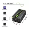 Qoltec Monolith maitinimo adapteris automobiliniam naudojimui 600 W juodas