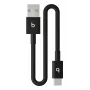 Apple USB-A į USB-C austas trumpas laidas - Bolt Juoda - Laidas - Skaitmeninis/Duomenų