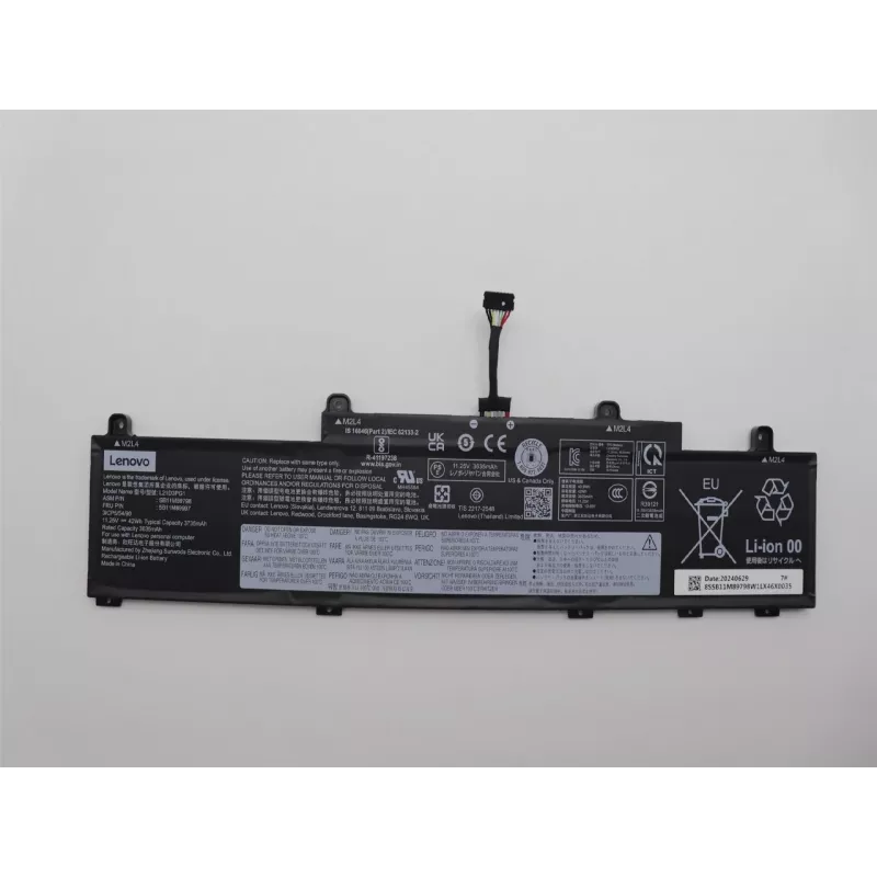 Vidinė ličio jonų nešiojamojo kompiuterio baterija Lenovo 42Wh modelis 5B11M89997