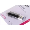USB atmintukas Silicon Power 128 GB USB Type-A 3.2 Gen 1 Blaze B02, plastikinis dangtelis, raktų pakabukas, juodas