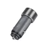 LogiLink automobilinis maitinimo šaltinis - 36 vatai - 3 A - PD 3.0, QC 3.0 - 2 išvesties prievadai (USB, 24 kontaktų USB-C)