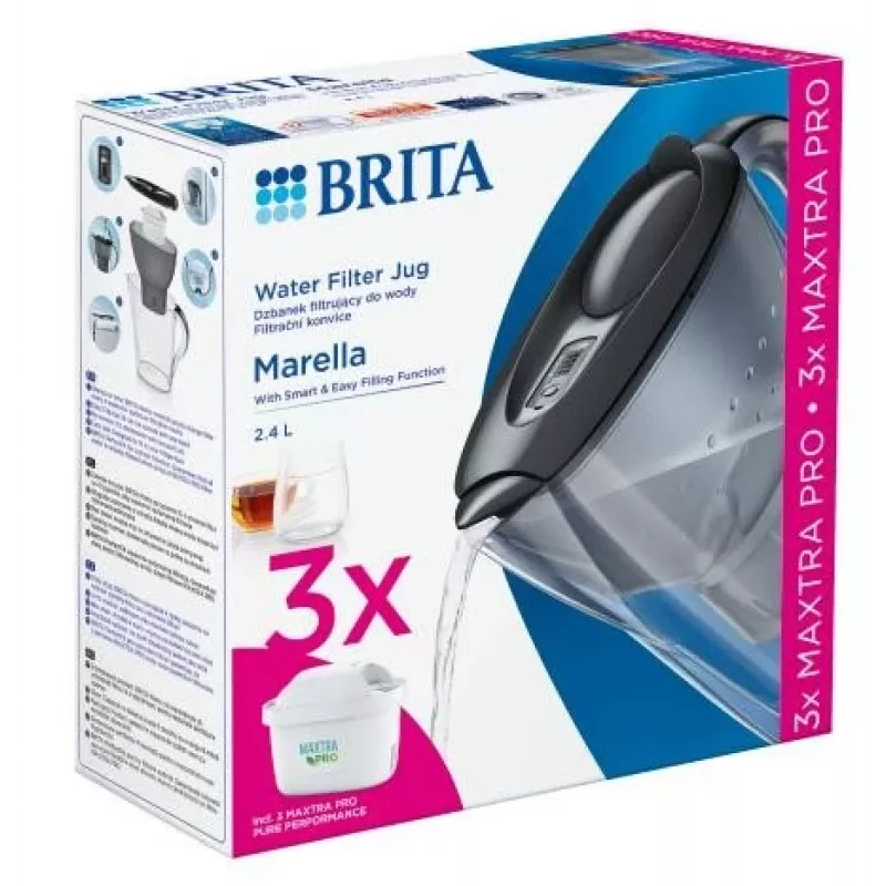 Brita Marella + 3 MAXTRA PRO Pure Permormanc Product 2.4 Mėlyna