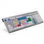 Klaviatūra Logickeyboard Avid Media Composer QWERTZ vokiška Aliuminio