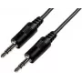 Garso kabelis e+p B 111/2 2,5 m 3,5 mm juodas