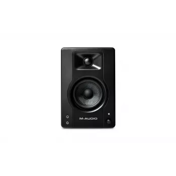 Studijinis monitorinis garsiakalbis “M-Audio BX3”, aktyvus, laidinis, 50 W RMS, 80 – 22 000 Hz, juodas