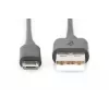 Assmann USB 2.0 jungiamasis laidas. A tipo - mikro B, kištukas-kištukas. 1,0 m. USB 2.0 atitinkantis. UL. juodas (AK-300110-010-S)