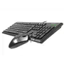 A4Tech Km-72620D - Klaviatūros ir pelės rinkinys - USB - US - Juoda