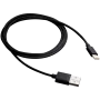 CANYON laidas UC-1 USB-C 5W 1m Juodas