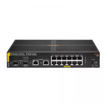 HPE Aruba Networking 6100 12G Class4 PoE 2G/2SFP+ 139W Managed L3 Gigabit Ethernet (10/100/1000) Power over Ethernet (PoE) 1U Juoda