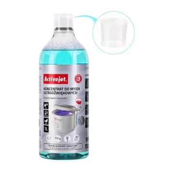 Valymo koncentratas UV ultragarsiniams valikliams ActiveJet AOC-600, 1 L purškimo buteliukas