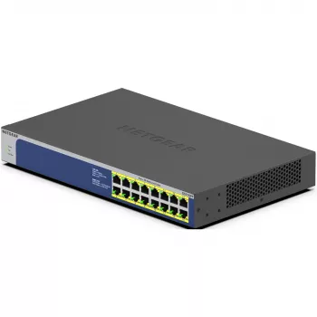 NETGEAR GS516PP Nevaldomas Gigabit Ethernet (10/100/1000) Power over Ethernet (PoE) Mėlyna, Pilka