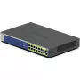 NETGEAR GS516PP Nevaldomas Gigabit Ethernet (10/100/1000) Power over Ethernet (PoE) Mėlyna, Pilka