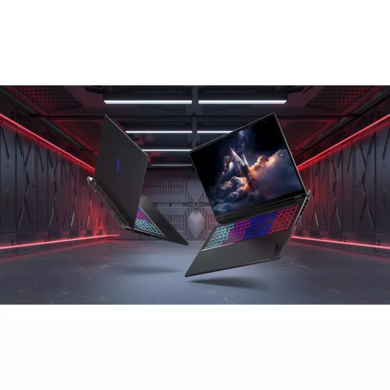 Nešiojamas kompiuteris Acer Nitro 18 AI AN18-61-R698, AMD Ryzen AI 7 PRO 350 3.5 GHz, 18 colių WQXGA 2560×1600, 16 GB DDR5, 1 TB SSD, NVIDIA GeForce RTX 5060, Windows 11 Home, juodos spalvos