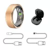 Išmanusis žiedas MANTA SR01GD 62 mm OneRing Gold — 62 dydis, metalinis aukso atspalvis