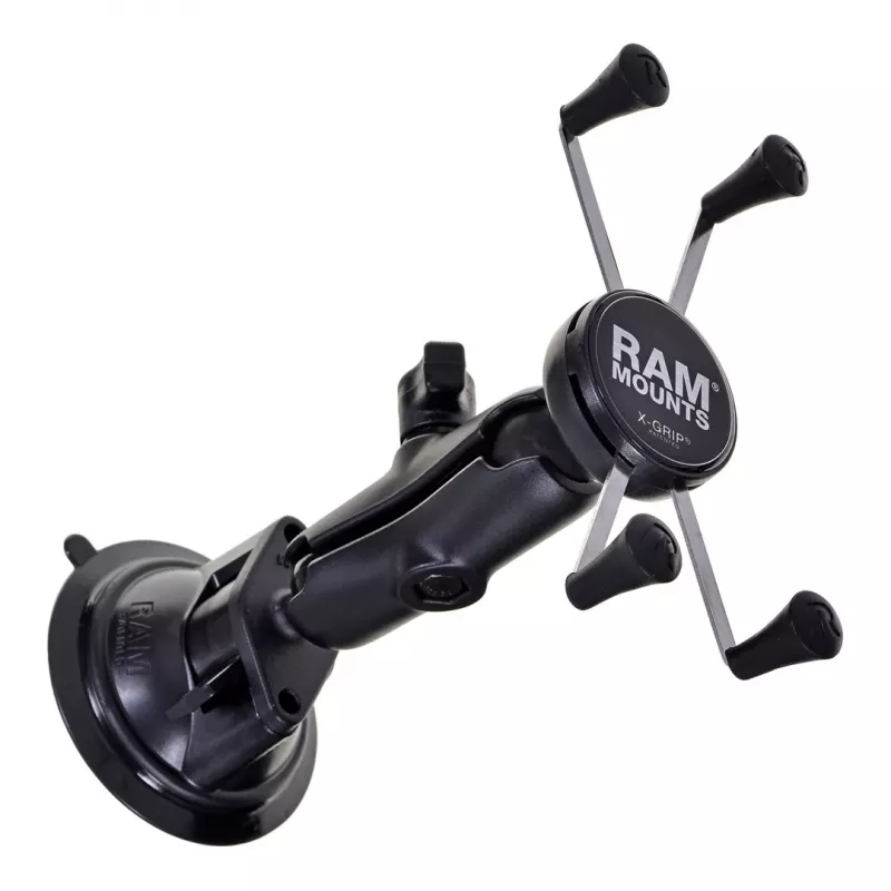 Telefono laikiklis RAM Mounts X-Grip Large su „Twist-Lock“ siurbimo taurele