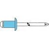 Akloji kniedė GESIPA VA A2 4x12 mm 6,5–8,5 mm plokščia apvalia galvute