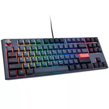 Ducky One 3 TKL klaviatūra žaidimams USB US English mėlyna