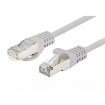 Tinklo kabelis LANBERG PCF6-20CC-0200-S Cat6 U/UTP RJ-45–RJ-45 2 m Pilkas 10 Gbit/s