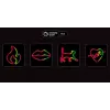 Dekoratyvinė neoninė šviesa MANTA SNL58RGB — RGB spalvą keičianti LED juostelė, modelis SNL58RGB