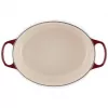 Le Creuset Signature ovali skrudintuvė 31 cm raudono vyno spalvos (21178319494441)
