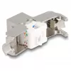 DeLOCK Keystone modulis RJ45 lizdas į LSA Cat.6A su LED sidabrinė balta