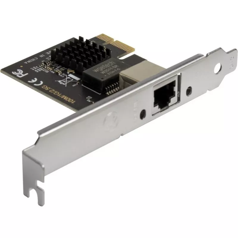 Sąsajos plokštė Inter-Tech ST-7266 PCIe RJ-45 Pasyvus aušinimas