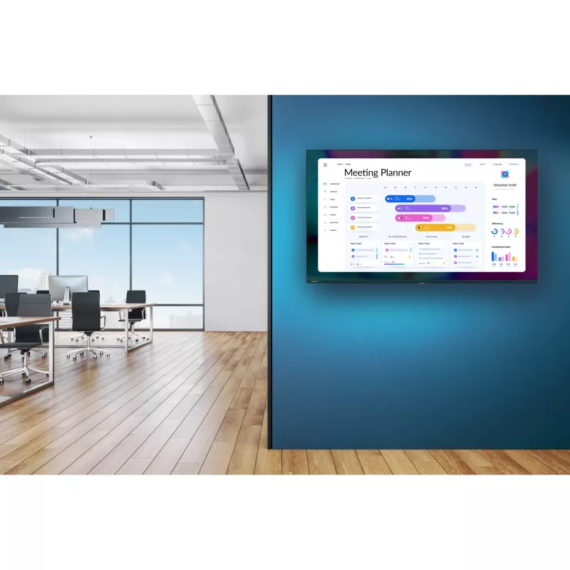 Monitor Avocor AVK-6510 65 colių LED 4K Ultra HD