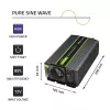 Qoltec Monolith maitinimo adapteris inverteris Auto 600 W 12 V