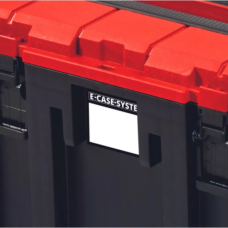 Kieto korpuso dėklas Einhell E-Case M juodas raudonas 2,85 kg