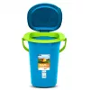 GreenBlue GB320BL Nešiojamas kelioninis tualeto kibiras su sėdyne Stovyklavimui Festivaliams Su rankena Dangtis Patvarus Stabilus 19L