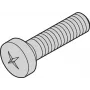 SCHROFF SCREW POSIPAN M4X10MM(100PC) - Stovo priedas (21100513)