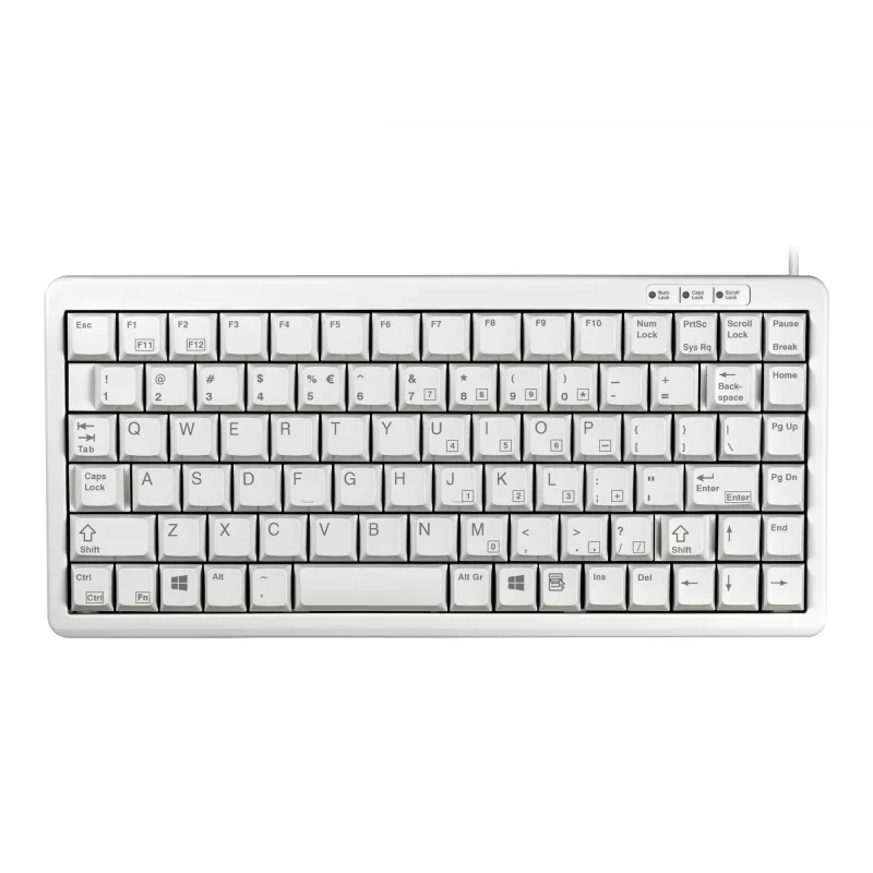 CHERRY G84-4100 klaviatūra universali USB QWERTY US anglų Pilka