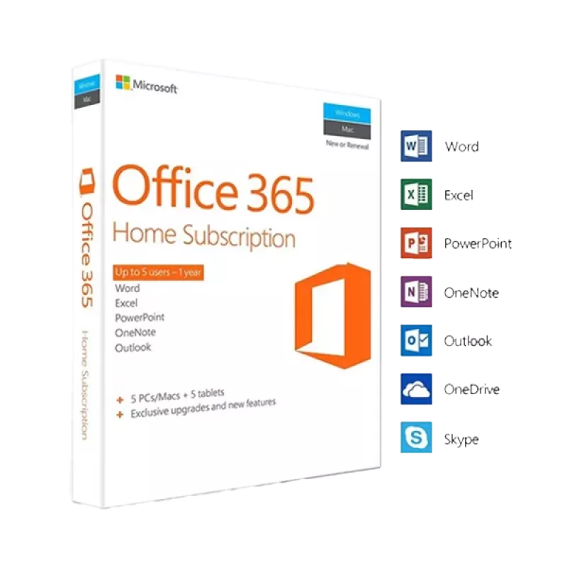 Microsoft Office 365 Family 1 Year (VPN Taivanas)