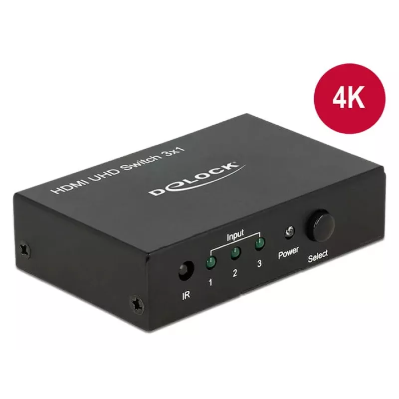 Vaizdo jungiklis HDMI DeLOCK 18683