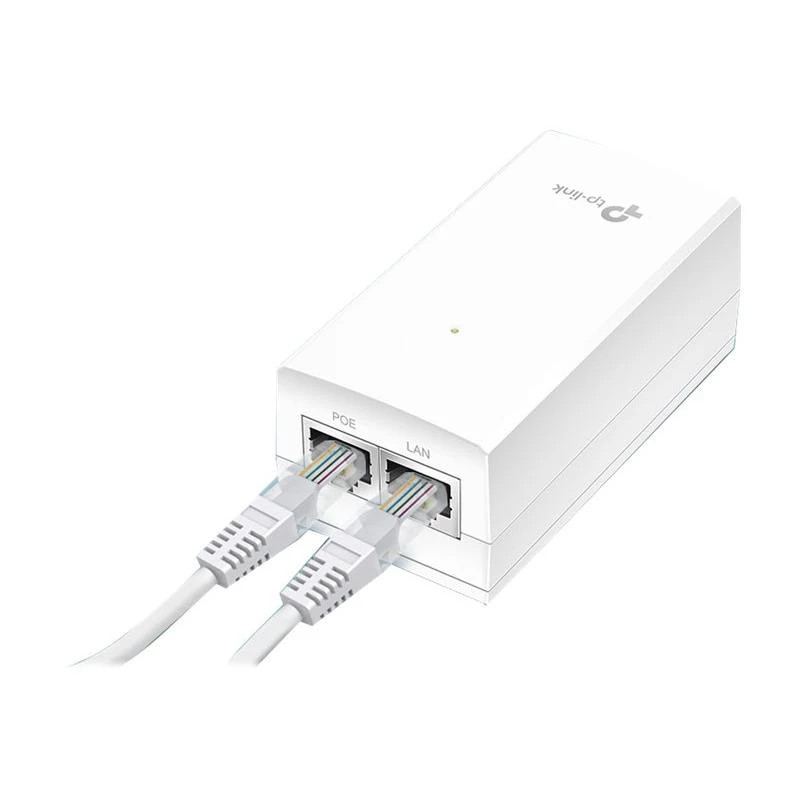 TP-Link 24V pasyvus PoE adapteris, Gigabit Ethernet, 10,100,1000 Mbit/s, 10/100/1000, Cat3, Cat4, Cat5, Cat5e, Cat6, baltas, 100 m